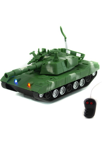 Uzaktan Kumandalı Tank Işıklı Oyuncak Tank Yarım Fonksiyon