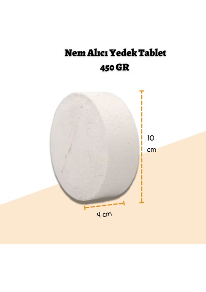 Nem Alıcı Yedeği 450 Gr Büyük Boy