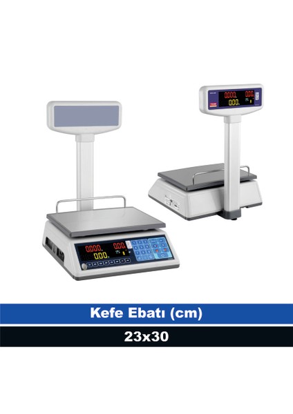 Ege 3 kg 0,5 gr Hesaplamalı Terazi (Onaylı)