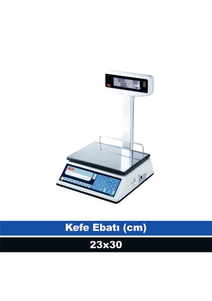 Ege 30 kg 5 gr Hesaplamalı Terazi (Onaylı)