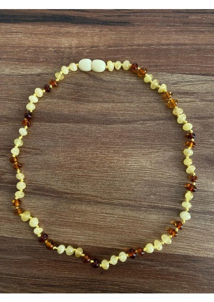 Baltık Kehribar Bebek Diş Kolyesi