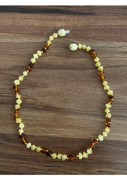 Baltık Kehribar Bebek Diş Kolyesi