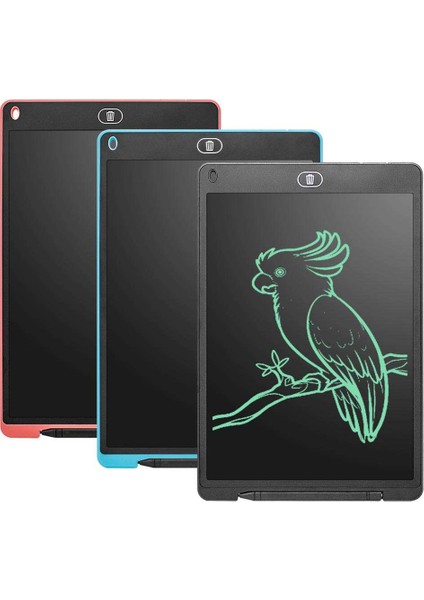 Writing Tablet LCD 8.5 Inç Dijital Kalemli Çizim Yazı Tahtası Grafik Not Yazma Eğitim Tableti