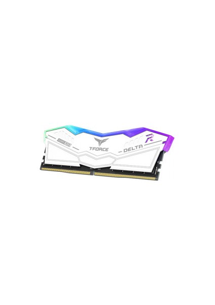 T-Force Delta Rgb White 32GB(2X16GB) 7200MHZ Ddr5 CL34 Gaming Ram (FF4D532G7200HC34ADC01)