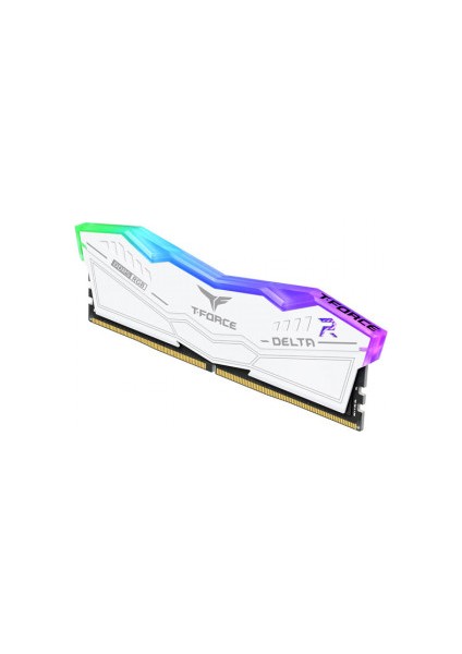 T-Force Delta Rgb White 32GB(2X16GB) 7200MHZ Ddr5 CL34 Gaming Ram (FF4D532G7200HC34ADC01)