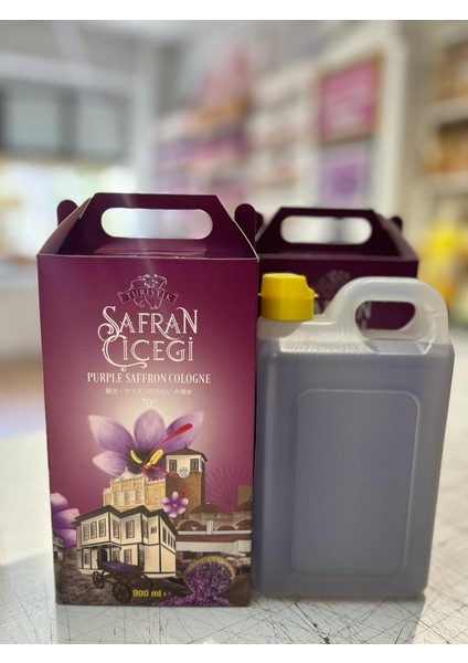 900 ml Bidon Mor Safran 2'li