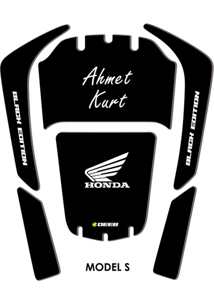 Forza 250 2021-2023 Tankpad Deeb Black Edition Özel Tasarım