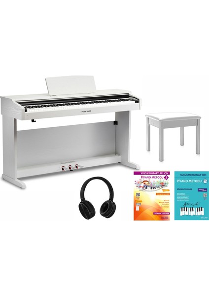 V-03 Dijital Piyano Seti (Tabure Kulaklık Piyano Metodları)