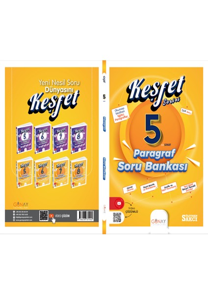 5. Sınıf Keşfet Serisi Paragraf Soru Bankası