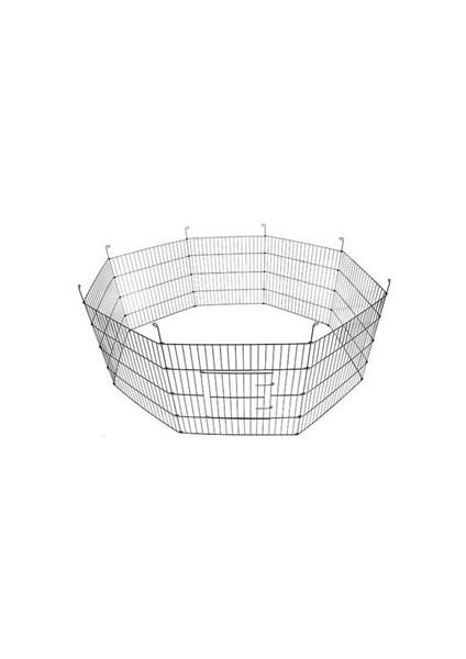 Metal Kedi Köpek Çiti Siyah 61CMX91CM