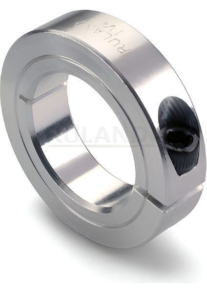 Cl-6-A, 3/8 Inç Iç Tek Parça Şaft Kelepçe 7/8 Inç Dış Çap, 0,343 Inç Genişlik