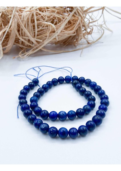 Lapis Lazuli 8 mm Doğal Taş Dizi