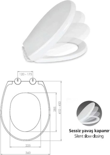 Ipek Yavaş Kapanan Klozet Kapağı fiyatları