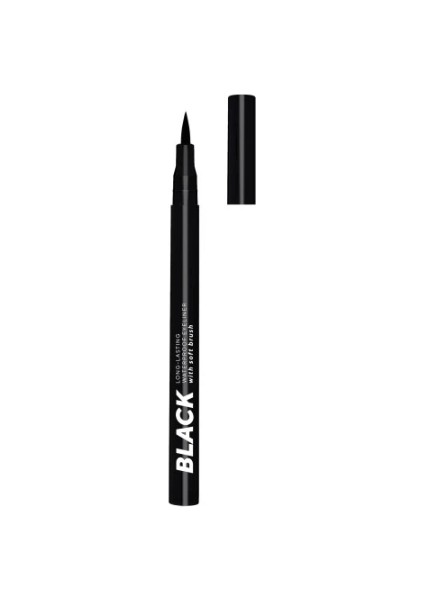 Yumuşak Fırçalı Siyah Eyeliner No 401