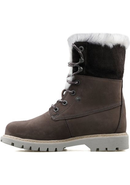 Utah Fur Kadın Günlük Bot 015Z101184-DARK-GREY-NUBUK Gri fiyatları