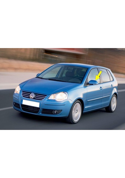 Vw Polo 2005-2009 Sol Dış Dikiz Ayna Kapağı 1Z0857537A