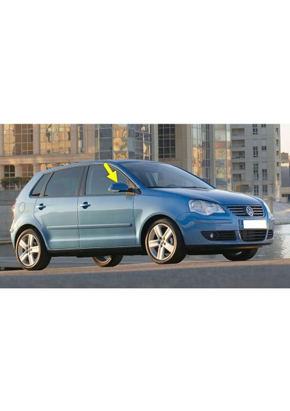 Vw Polo 2005-2009 Sağ Dış Dikiz Ayna Kapağı 1Z0857538A