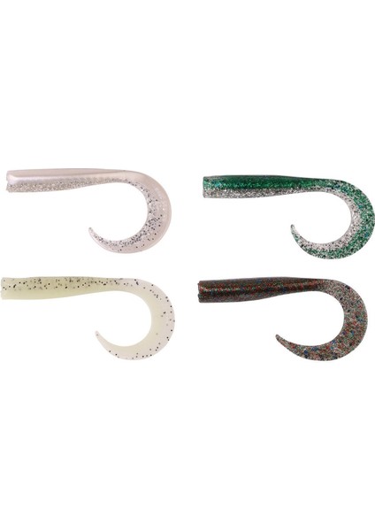 Lb Sandeel Curltail 7 cm 6 Adet Suni Yem