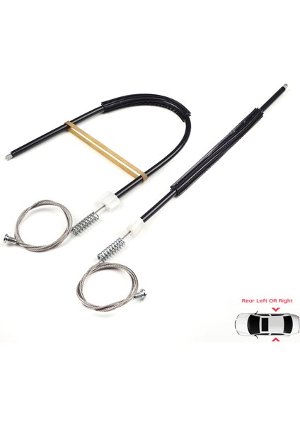 Seat Toledo MK4 KG3 2012-2019 Skoda Rapid 2012-2022 5JA839461 İçin Arka Cam Kriko Tamir Seti