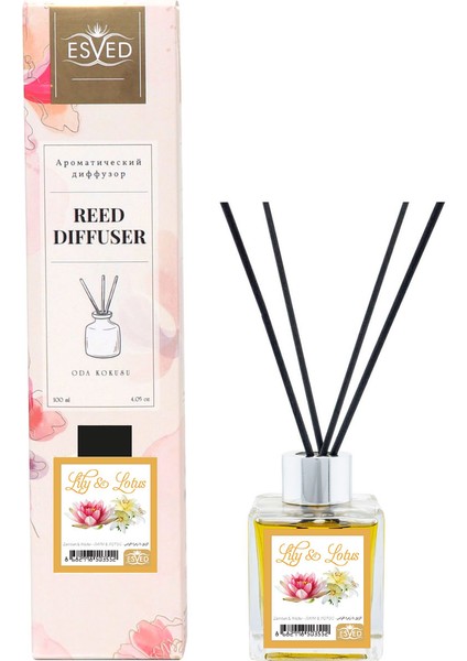 Zambak Nilüfer Kokusu 100 ml Çubuklu Oda Kokusu