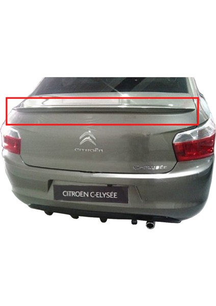 Cıtroen C-Elysee Anatomik Spoiler Boyasız Fiber
