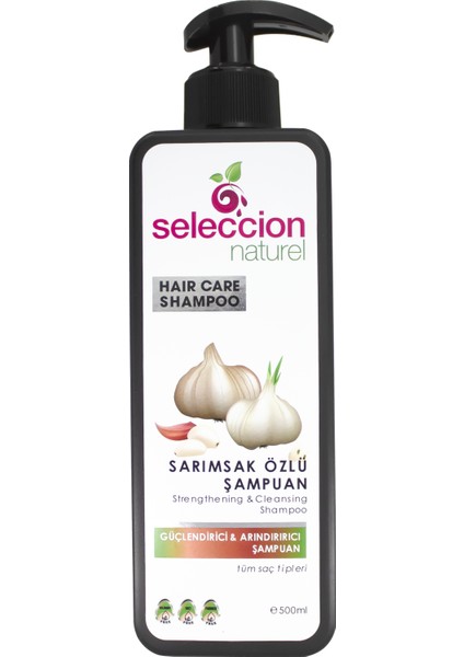 Naturel 500 ml Sarımsak Özlü Şampuan & Arındırıcı