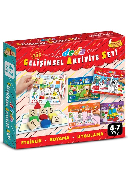 Adeda Gelişimsel Aktivite Seti 4-7 Yaş