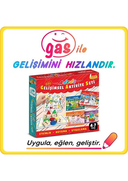 Adeda Gelişimsel Aktivite Seti 4-7 Yaş fiyatları
