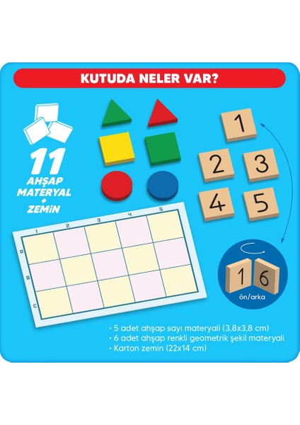 Adeda Gelişimsel Aktivite Seti 4-7 Yaş fırsatları