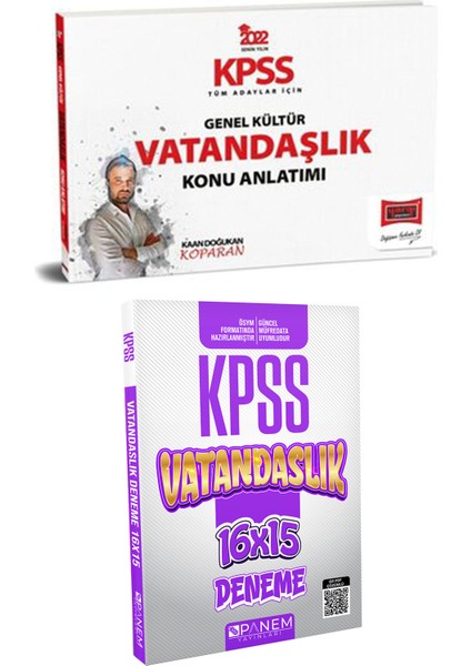 KPSS Vatandaşlık Konu Anlatım+Panem Vatandaşlık Deneme