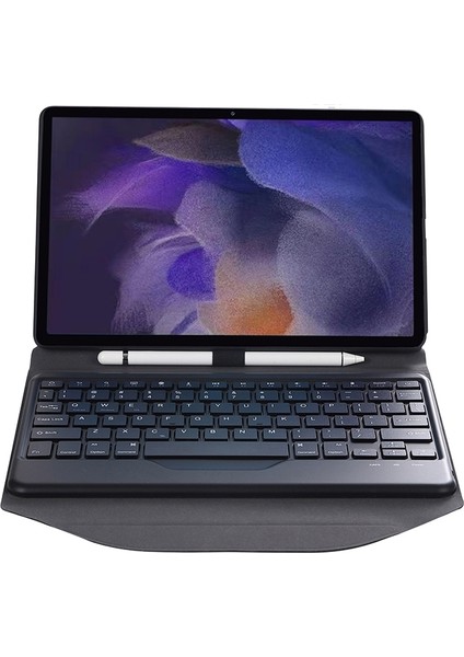 BA08 Bluetooth Klavye + Samsung Galaxy Tab A8 Siyah + Siyah (Yurt Dışından)