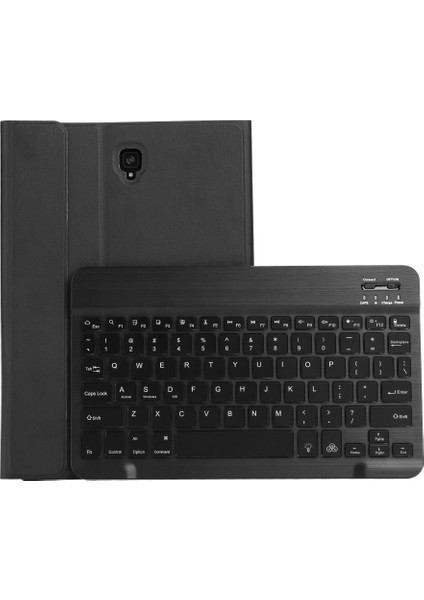 ST830S Bluetooth Klavye Pu Kılıfı Galaxy Tab S4 10.5 Inç T830 Siyah (Yurt Dışından)