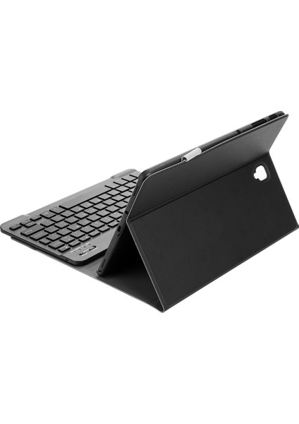 ST830S Bluetooth Klavye Pu Kılıfı Galaxy Tab S4 10.5 Inç T830 Siyah (Yurt Dışından)