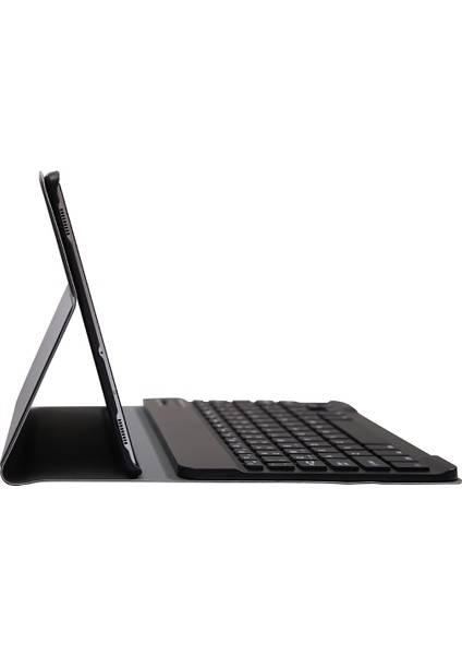 A610 Bluetooth Klavye Pu Kılıfı Galaxy Tab S6 10.4 P610 Siyah (Yurt Dışından)