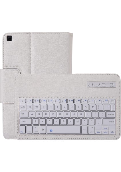 SA510 Klavye + Pu Kılıfı Galaxy Tab A 10.1 (2019) Beyaz (Yurt Dışından)