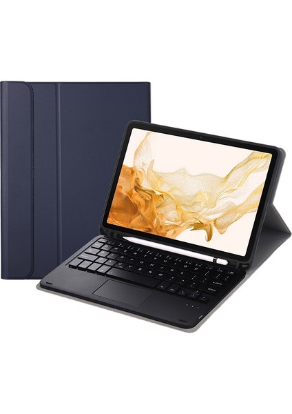 Klavye + Samsung Galaxy Tab S8 11 Inç SM-X700 Mavi (Yurt Dışından)