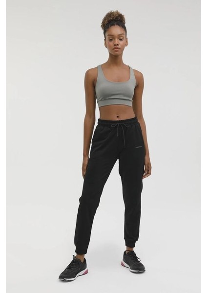 Basıc Jogger 2pr Siyah Kadın Eşofman Altı W-CT133