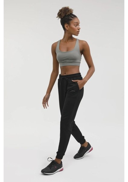 Basıc Jogger 2pr Siyah Kadın Eşofman Altı W-CT133
