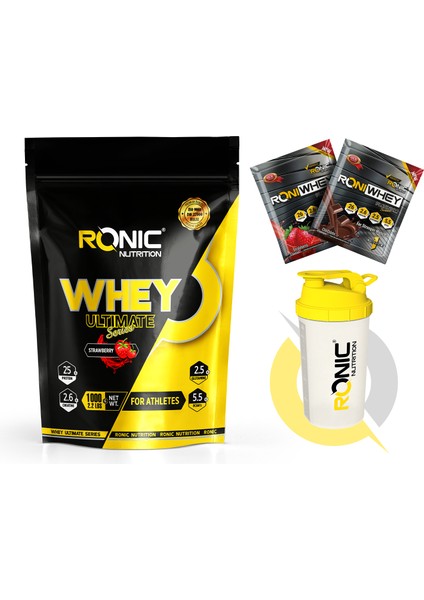 Whey Ultimate 1000 G Kas Yapılanmasına Protein Tozu