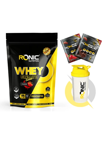 Ronic Nutrition Whey Ultimate 1000 G Kas Yapılanmasına  Protein Tozu