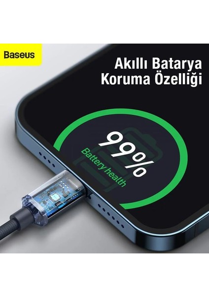 1.2m Ultra Hızlı 20W Type-C To iPhone Şarj Kablosu Iphone 14,13,12 Pro Max Şarj Kablosu