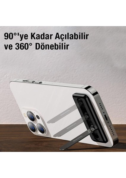 Katlanabilir 360° Döndürülebilir Telefon Standı Tablet Standı