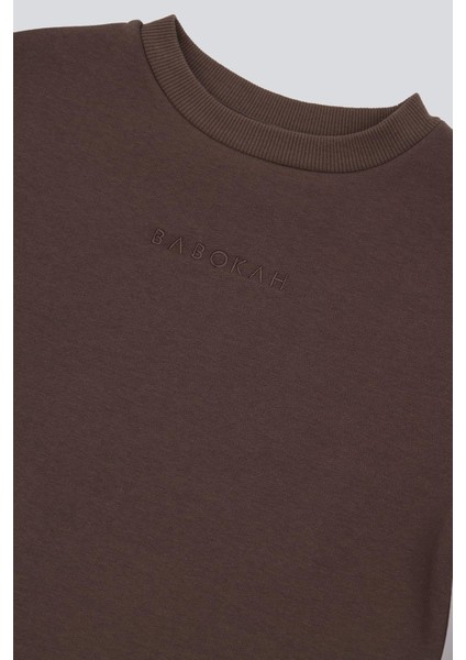 (Kids Boy) Nakışlı Sweatshirt