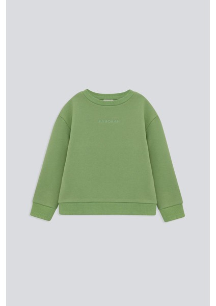 (Kids Boy) Nakışlı Sweatshirt