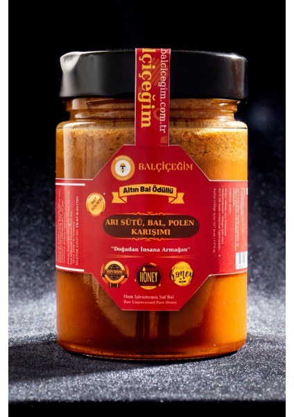Arı Sütü Bal Polen Mix 450 gr