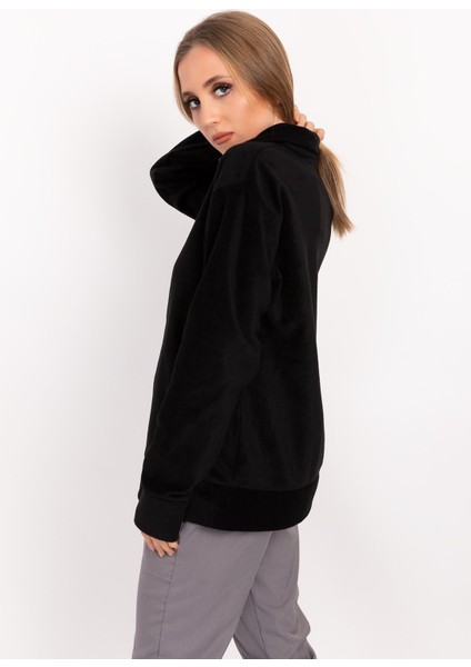 Tek Üst Polar Ceket Siyah modelleri