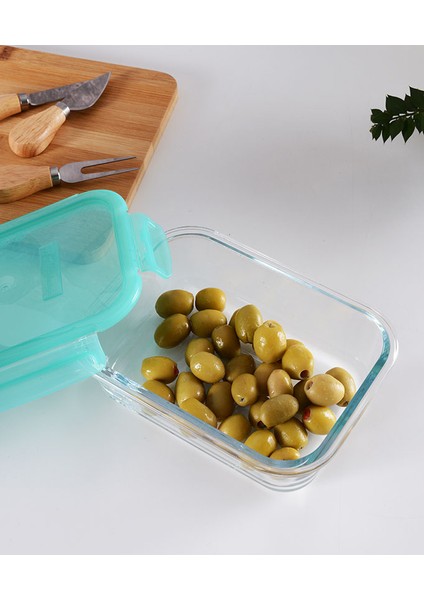 530186 Lockie Lock Yeşil Kapaklı Kilitli Saklama Kabı 1030 cc fiyatları