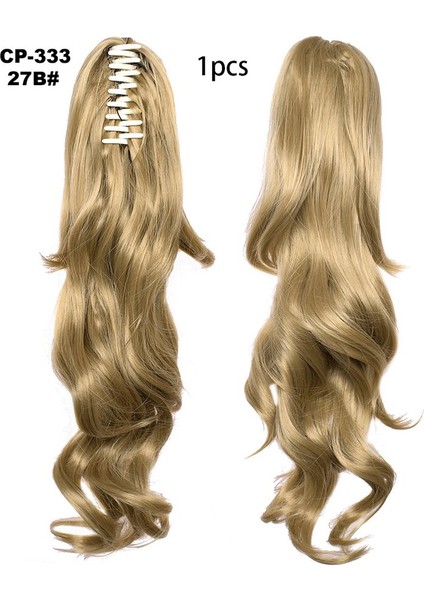 Uzun Saç Peruk At Kuyruğu Mat Klipsi (Yurt Dışından)