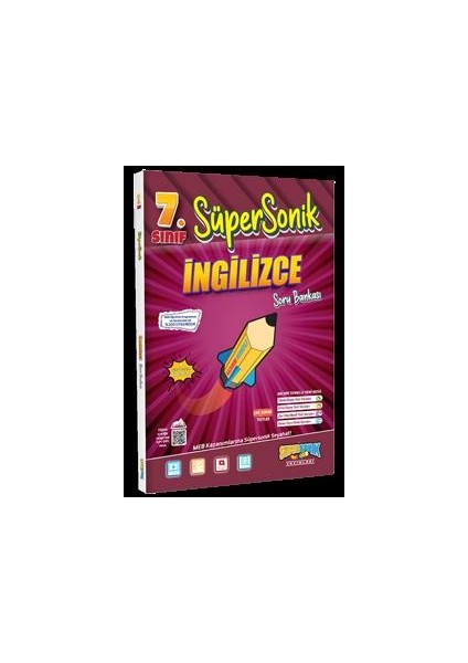 Süpersonik 7. Sınıf Ingilizce Soru Bankası