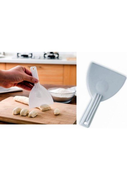 Plastik Hamur Spatulası 15.5 X 9.5 Cm Baklava Dilimleyici Ve Servis Aleti